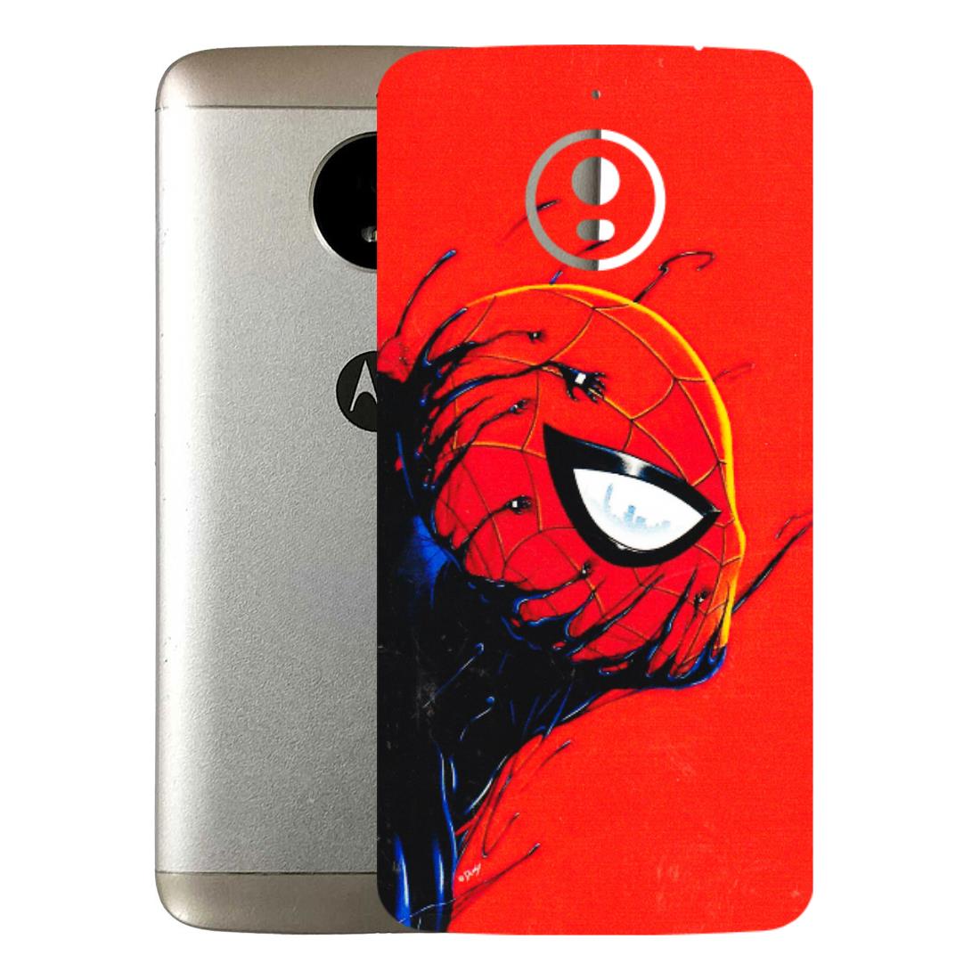 Motorola Phone Skins (All Models) - Spiderman Face Venom - 3D Embossed Finish (L-165) Motorola Moto E4 Plus