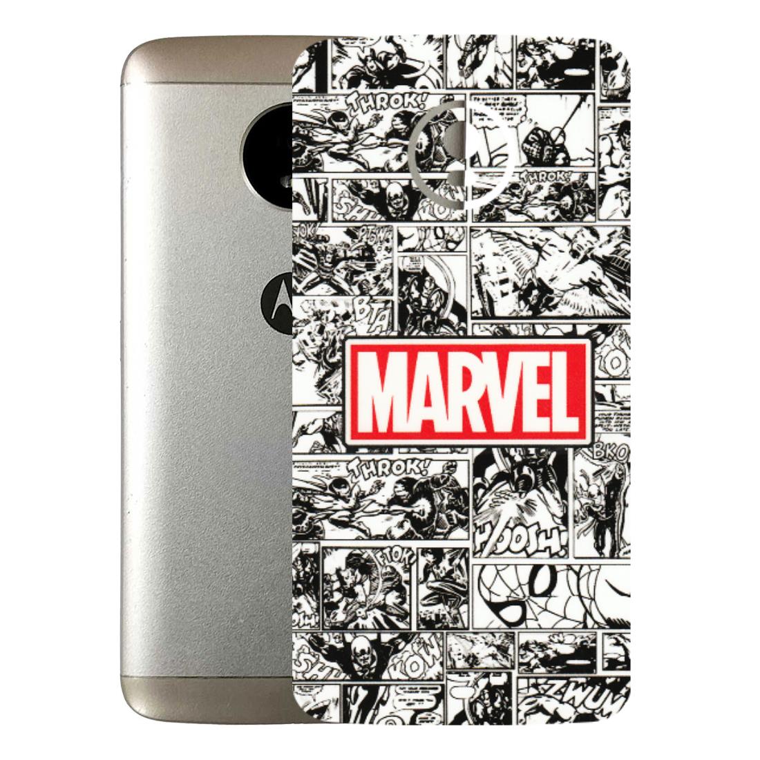 Motorola Phone Skins (All Models) - Marvel Comic - 3D Embossed Finish (L-171) Motorola Moto E4 Plus