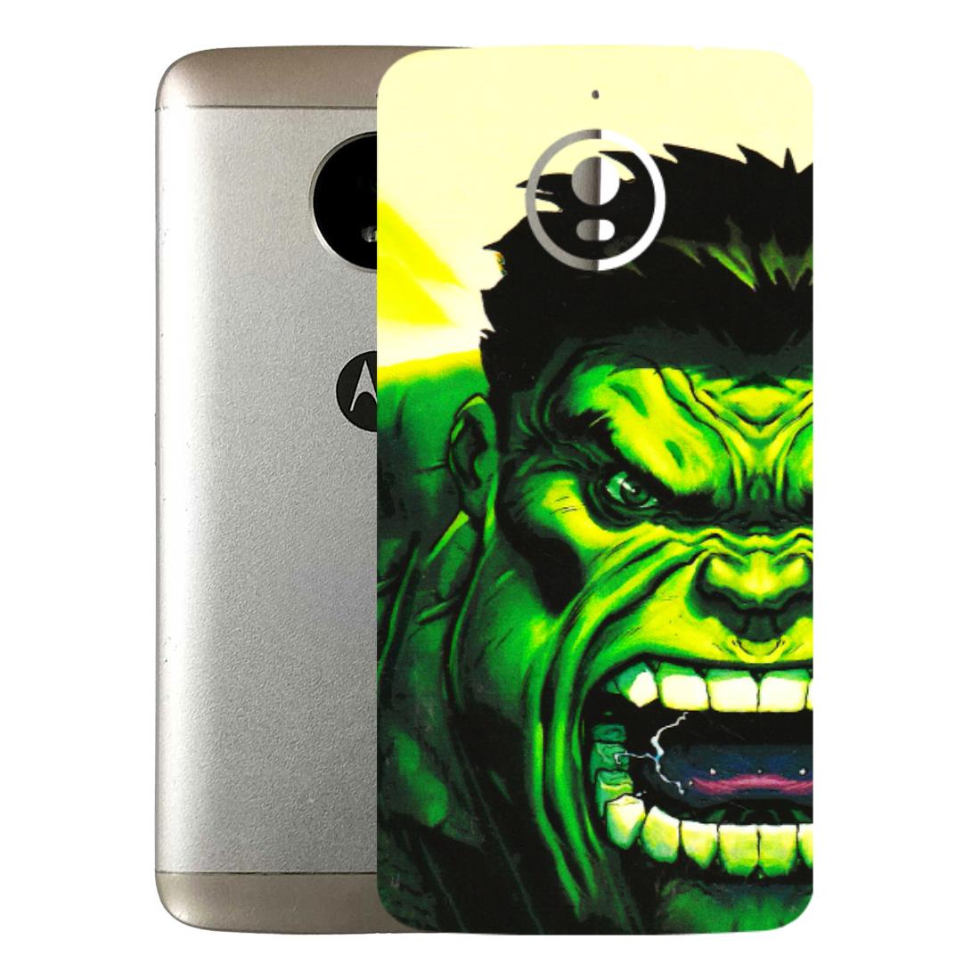 Motorola Phone Skins (All Models) - Hulk - 3D Embossed Finish (L-180) Motorola Moto E4 Plus