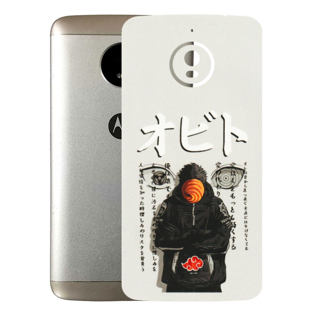 Motorola Phone Skins (All Models) - Obito Anime Eye - 3D Embossed Finish (L-19) Motorola Moto E4 Plus