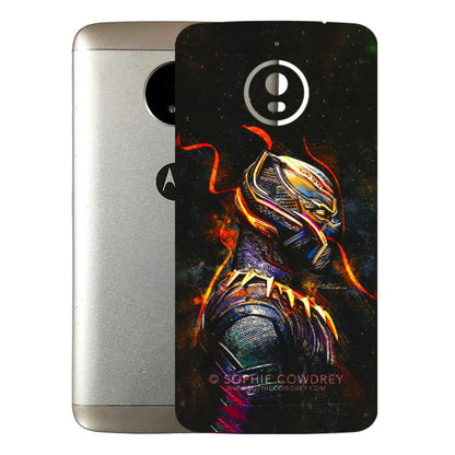 Motorola Phone Skins (All Models) - Black Panther - 3D Embossed Finish (L-190) Motorola Moto E4 Plus