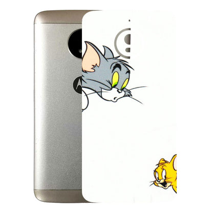 Motorola Phone Skins (All Models) - Cute Tom And Jerry - 3D Embossed Finish (L-220) Motorola Moto E4 Plus
