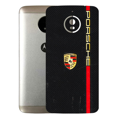 Motorola Phone Skins (All Models) - Premium Porsche - 3D Embossed Finish (L-225) Motorola Moto E4 Plus