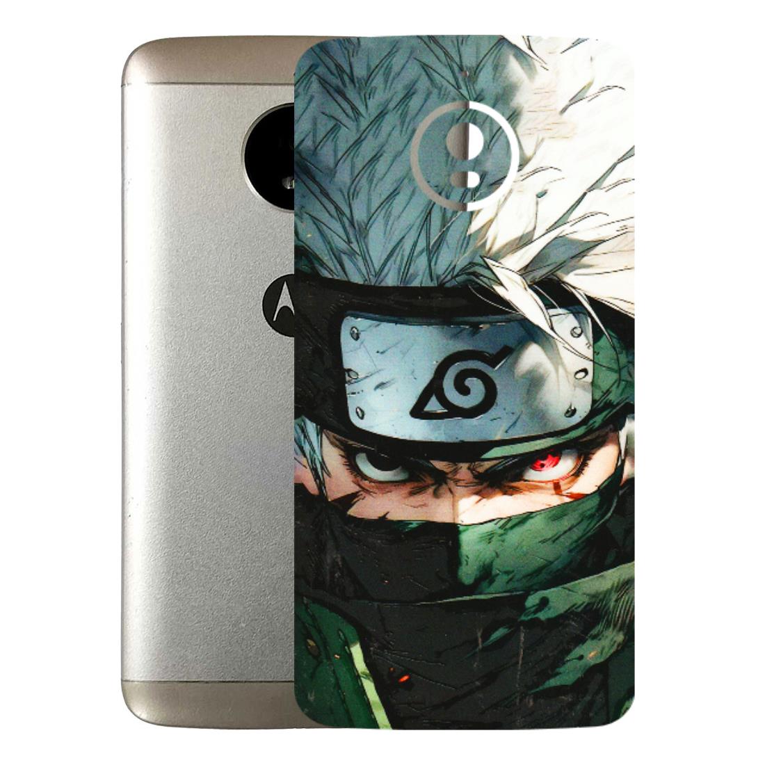 Motorola Phone Skins (All Models) - Kakashi Red Eye Focus - 3D Embossed Finish (L-227) Motorola Moto E4 Plus
