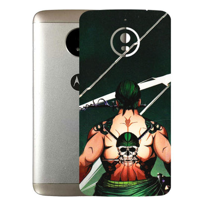 Motorola Phone Skins (All Models) - Zoro Anime - 3D Embossed Finish (L-23) Motorola Moto E4 Plus