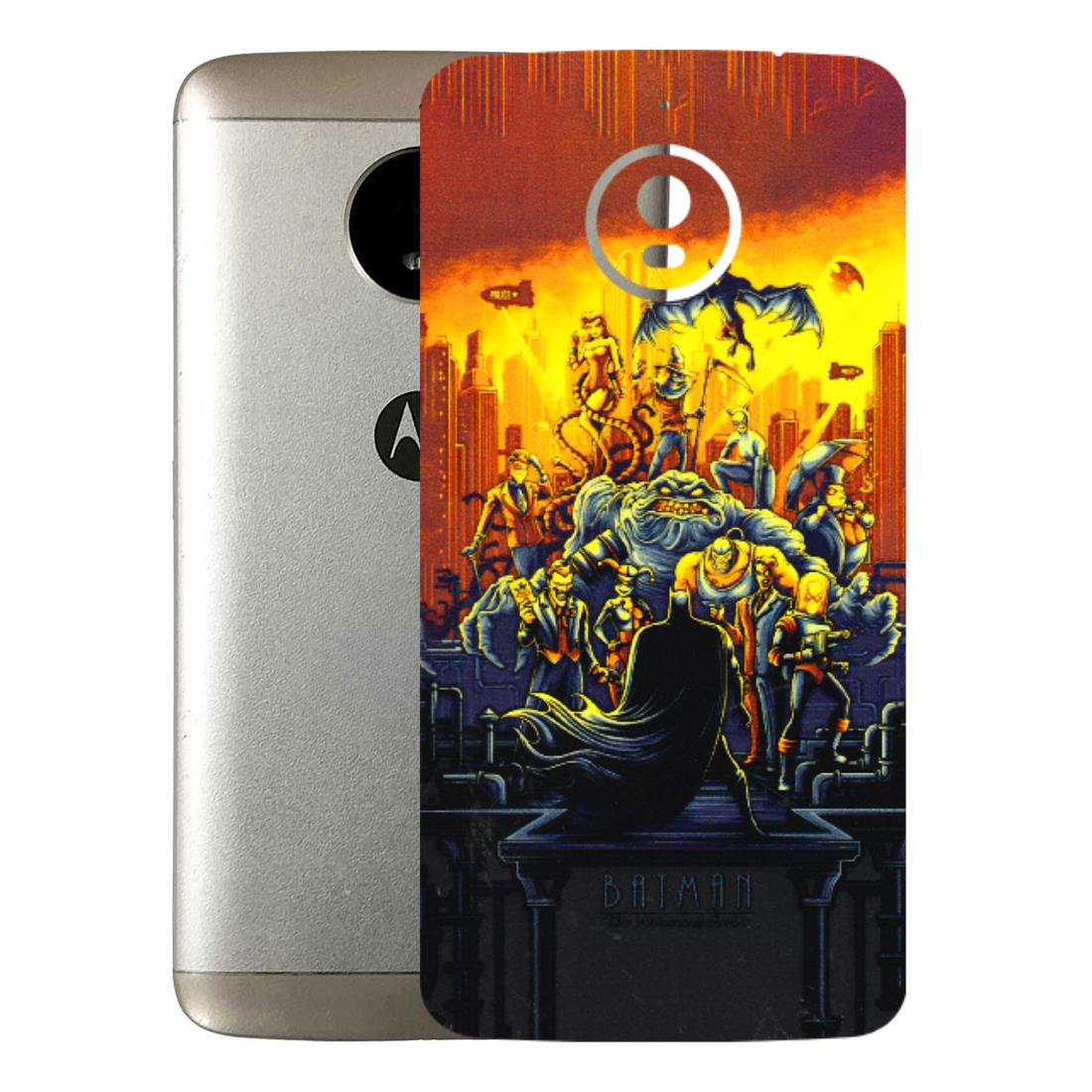 Motorola Phone Skins (All Models) - Games Doodles - 3D Embossed Finish (L-24) Motorola Moto E4 Plus