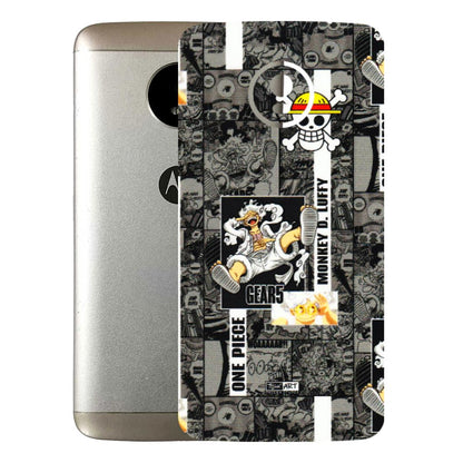 Motorola Phone Skins (All Models) - Cuffy Anime MonkeyCamic - 3D Embossed Finish (L-242) Motorola Moto E4 Plus