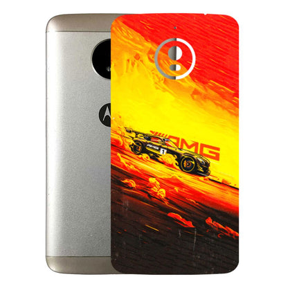 Motorola Phone Skins (All Models) - AMG Car Speed Cover - 3D Embossed Finish (L-256) Motorola Moto E4 Plus