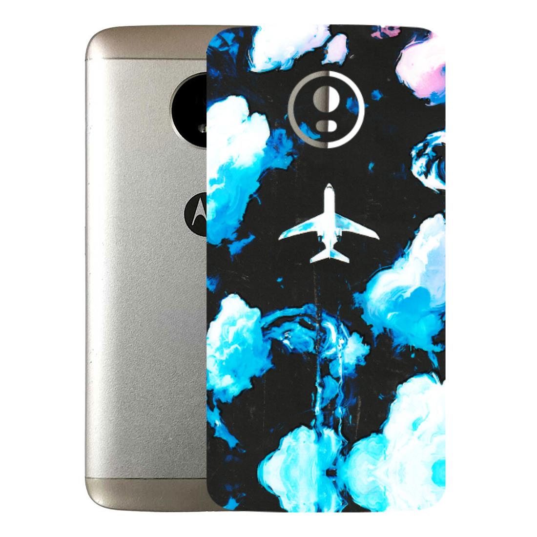 Motorola Phone Skins (All Models) - Travel In Airline - 3D Embossed Finish (L-264) Motorola Moto E4 Plus
