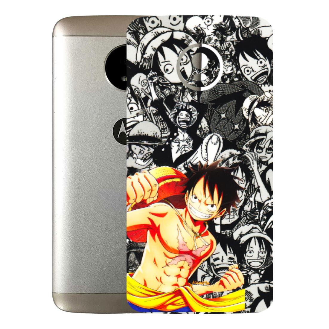 Motorola Phone Skins (All Models) - Anime Comics Games Doodles - 3D Embossed Finish (L-27) Motorola Moto E4 Plus