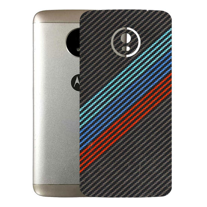 Motorola Phone Skins (All Models) - Carbon BM - 3D Embossed Finish (L-302) Motorola Moto E4 Plus