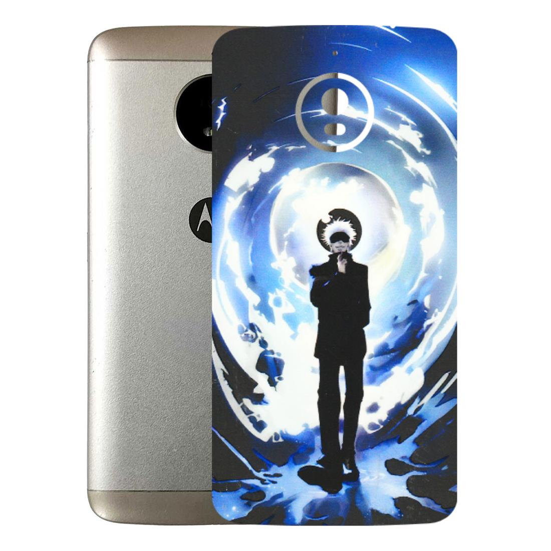 Motorola Phone Skins (All Models) - Jujustu Kaisen Anime Manga - 3D Embossed Finish (L-317) Motorola Moto E4 Plus