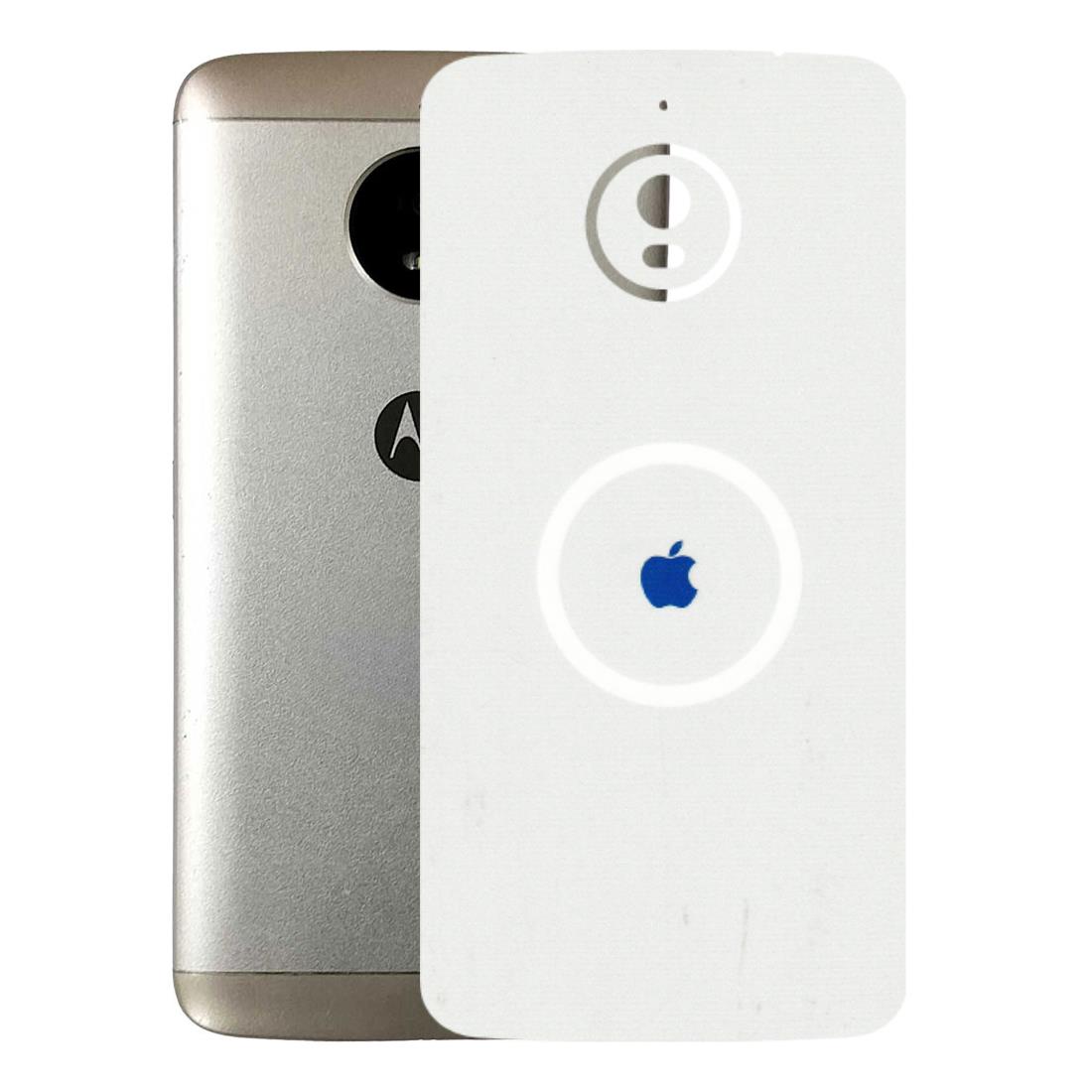Motorola Phone Skins (All Models) - iPhone Magsafe Logo - 3D Embossed Finish (L-320) Motorola Moto E4 Plus