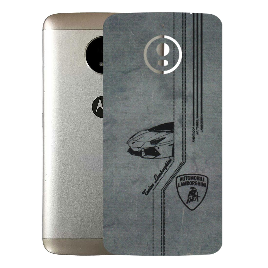 Motorola Phone Skins (All Models) - New Lamborgini Aventador - 3D Embossed Finish (L-321) Motorola Moto E4 Plus