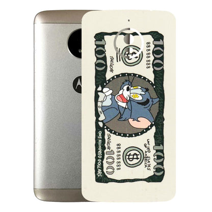Motorola Phone Skins (All Models) - Tom Hundred Dollar - 3D Embossed Finish (L-324) Motorola Moto E4 Plus