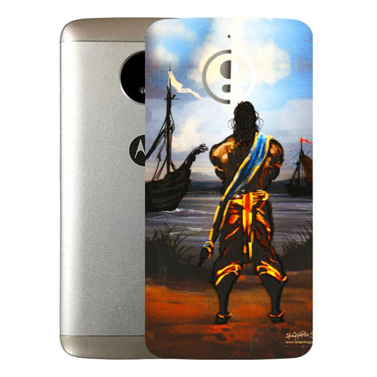 Motorola Phone Skins (All Models) - Heavenly God Figure - 3D Embossed Finish (L-34) Motorola Moto E4 Plus
