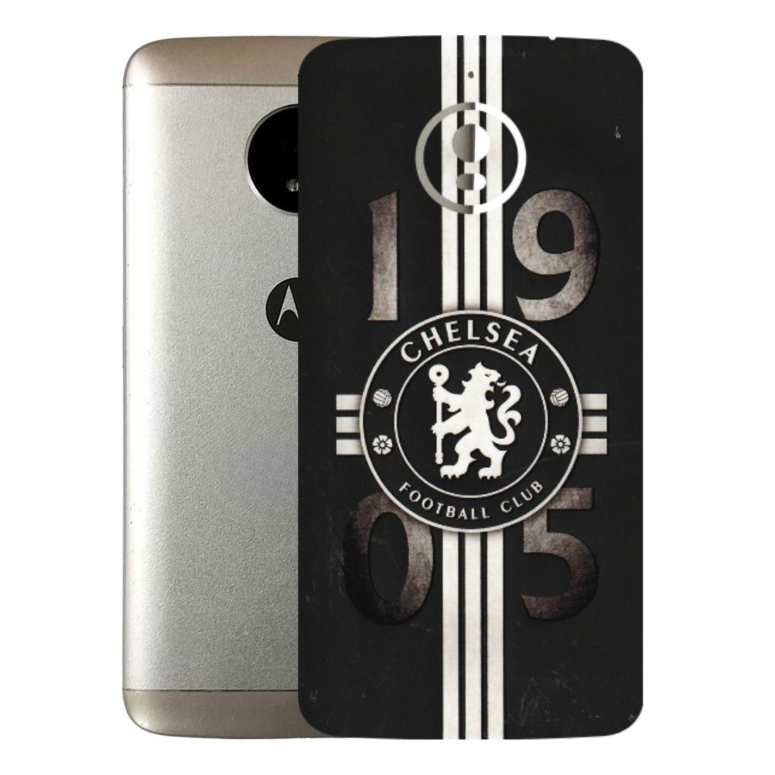 Motorola Phone Skins (All Models) - Chelsea Fan Club - 3D Embossed Finish (L-36) Motorola Moto E4 Plus