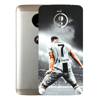 Motorola Phone Skins (All Models) - Ronaldo CR7 Crazy - 3D Embossed Finish (L-44) Motorola Moto E4 Plus