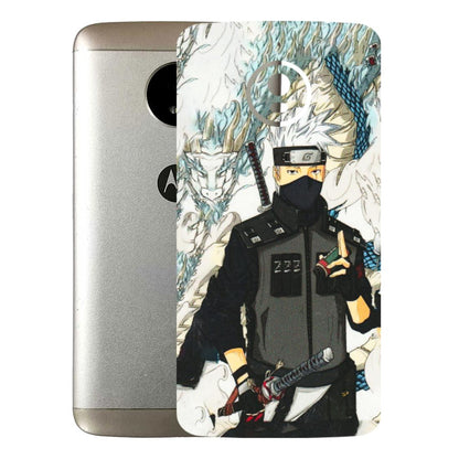 Motorola Phone Skins (All Models) - Kakashi Hatake Naruto Anime - 3D Embossed Finish (L-46) Motorola Moto E4 Plus