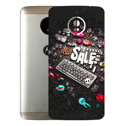 Motorola Phone Skins (All Models) - Gadgets Sale - 3D Embossed Finish (L-50) Motorola Moto E4 Plus