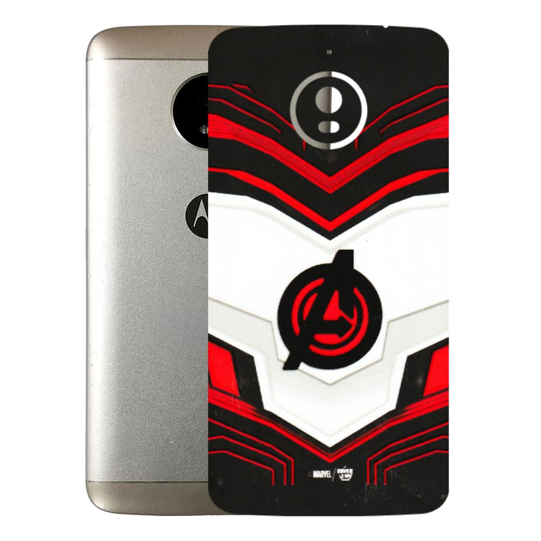 Motorola Phone Skins (All Models) - Avengers Logo - 3D Embossed Finish (L-55) Motorola Moto E4 Plus