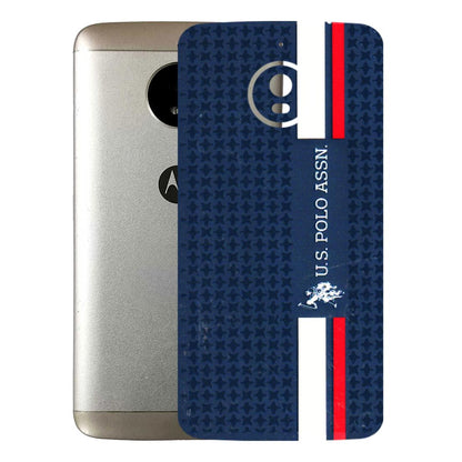 Motorola Phone Skins (All Models) - US POLO Designer Brand - 3D Embossed Finish (L-65) Motorola Moto E4 Plus