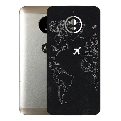 Motorola Phone Skins (All Models) - Never Ending Travel - 3D Embossed Finish (L-79) Motorola Moto E4 Plus
