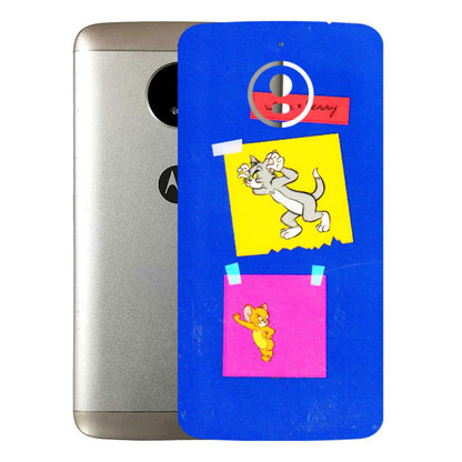 Motorola Phone Skins (All Models) - Tom N Jerry Sticky Notes - 3D Embossed Finish (L-88) Motorola Moto E4 Plus