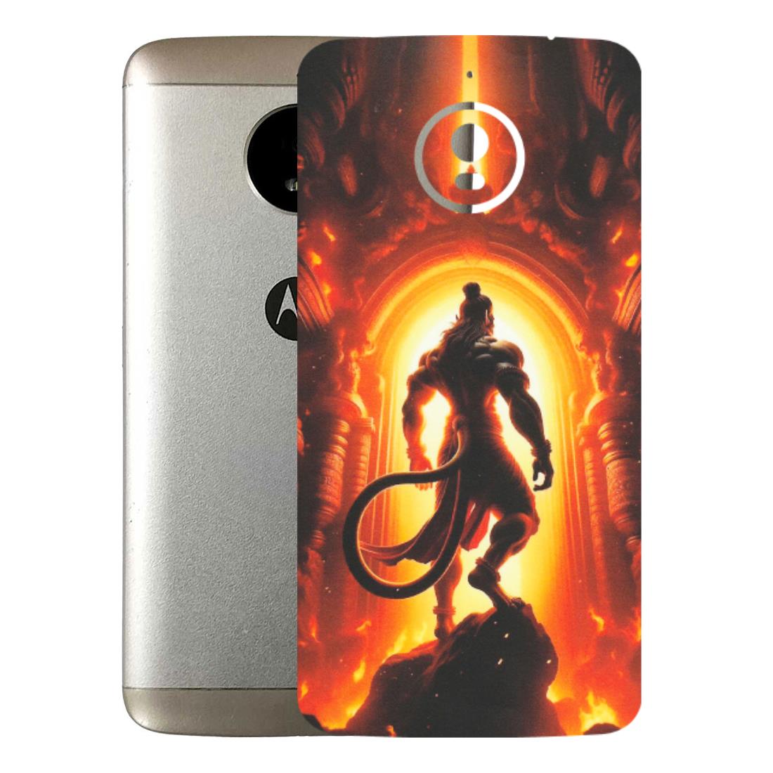 Motorola Phone Skins (All Models) - HanumanJi - Matte Finish (M-06) Motorola Moto E4 Plus