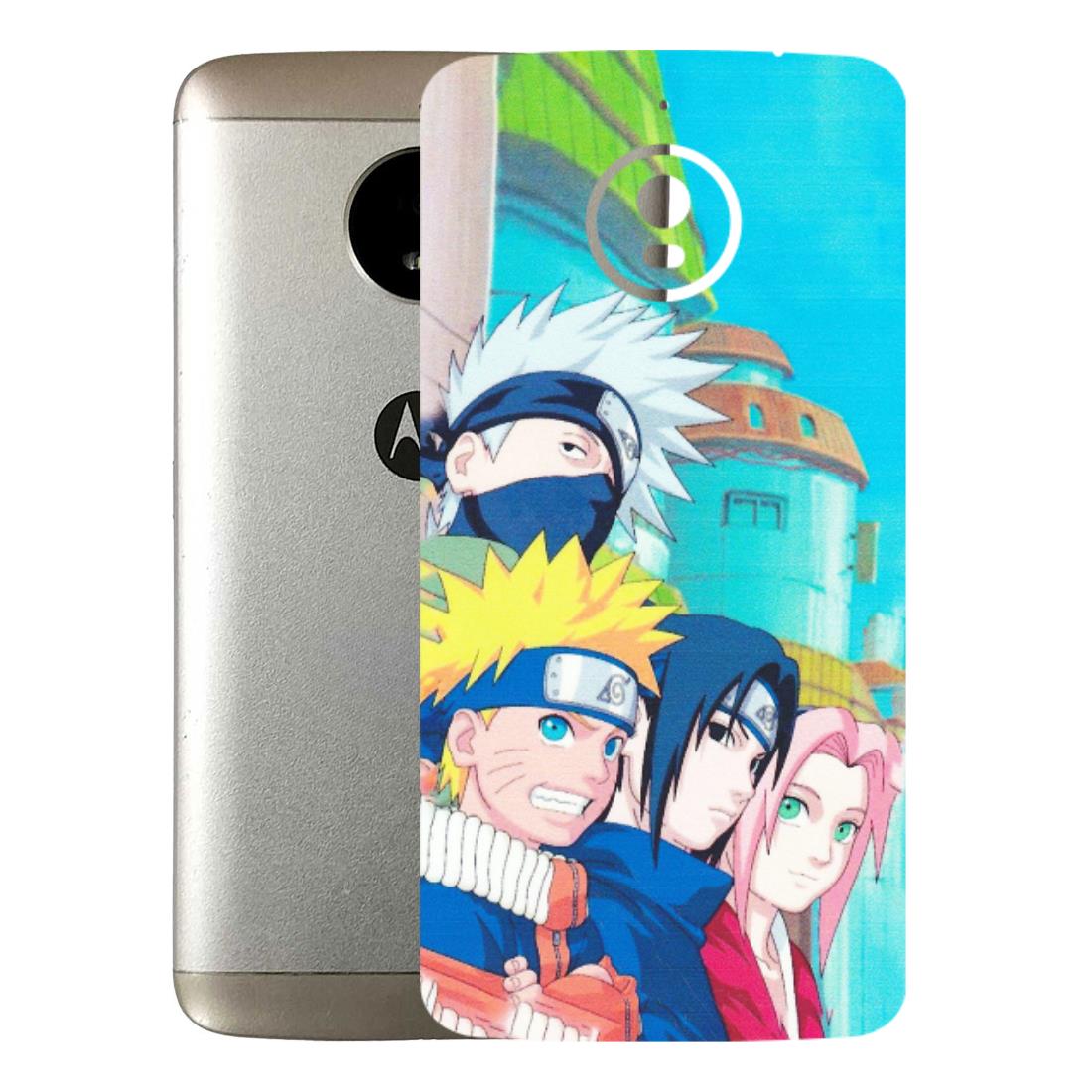 Motorola Phone Skins (All Models) - Team Minato And Kakashi - Matte Finish (M-101) Motorola Moto E4 Plus