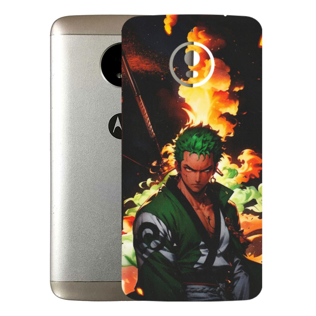 Motorola Phone Skins (All Models) - Roronoa Zoro - Matte Finish (M-102) Motorola Moto E4 Plus