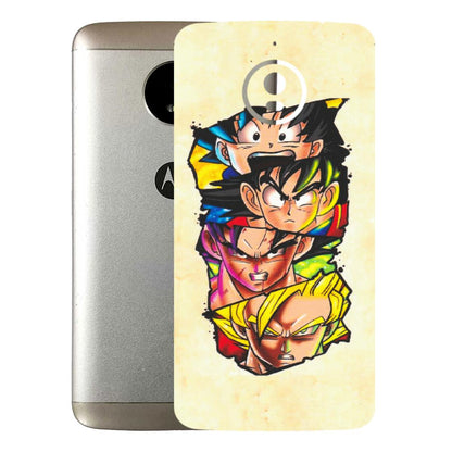 Motorola Phone Skins (All Models) - Angry Multi Anime - Matte Finish (M-113) Motorola Moto E4 Plus