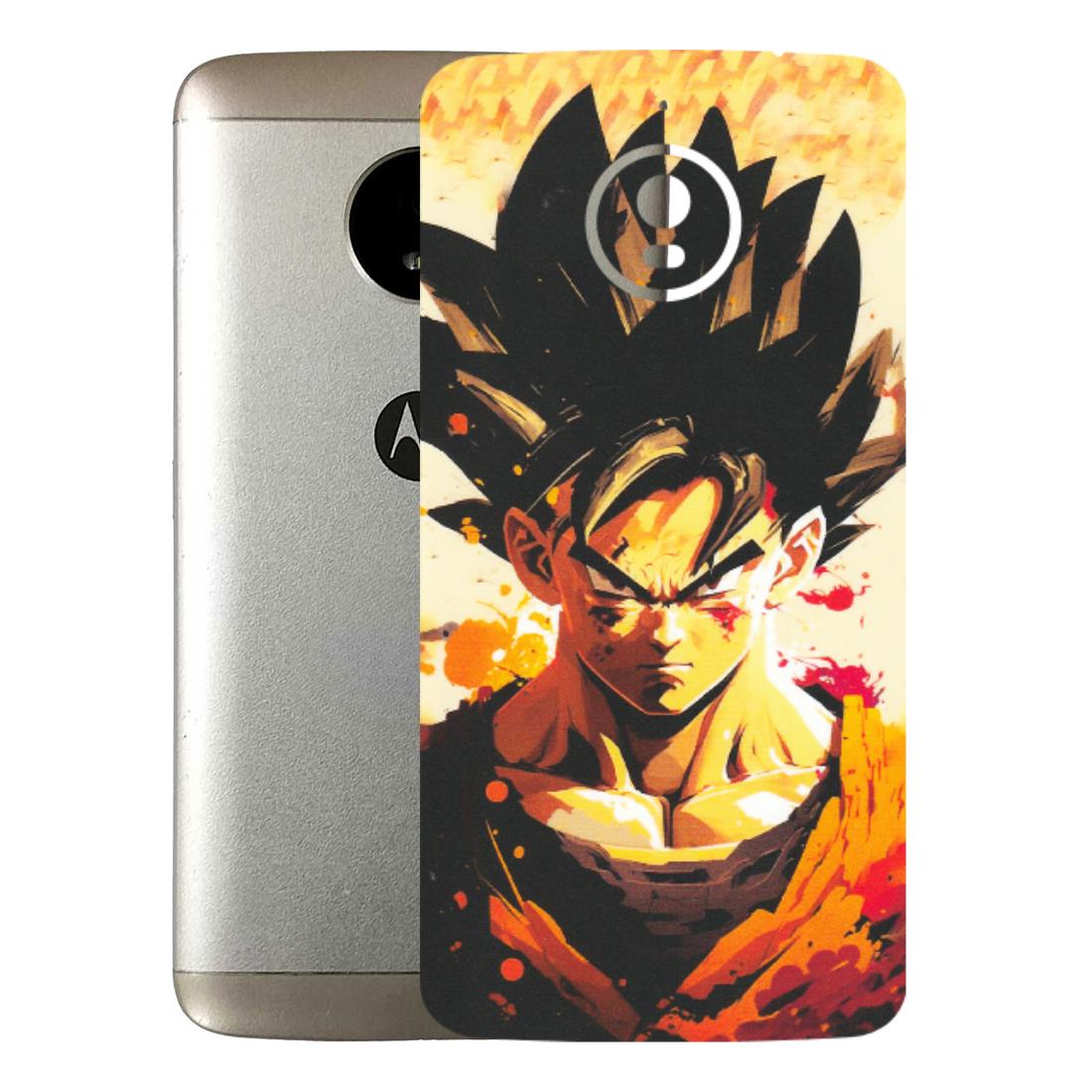 Motorola Phone Skins (All Models) - Angry Goku - Matte Finish (M-12) Motorola Moto E4 Plus
