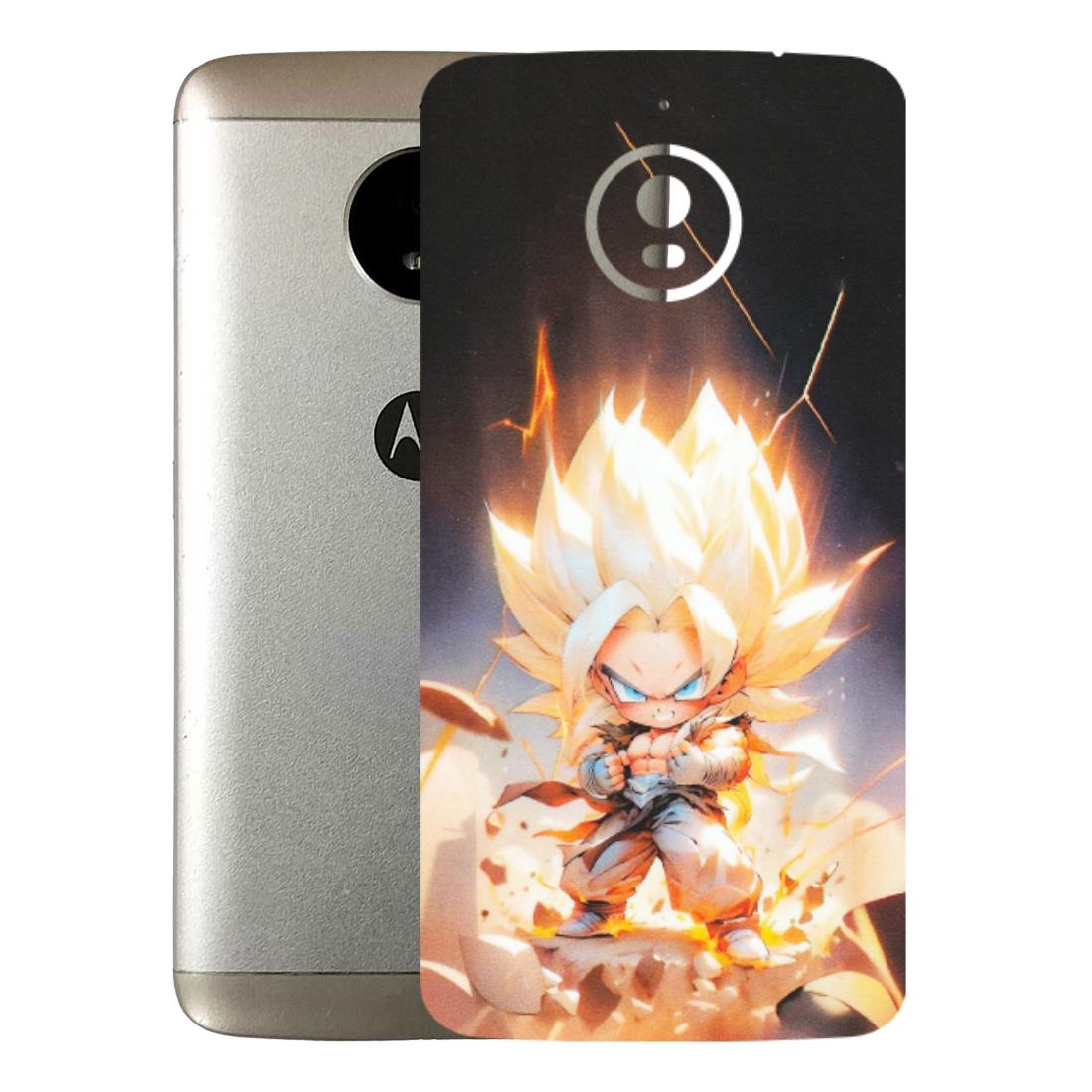 Motorola Phone Skins (All Models) - Goku Dragon Cute Anime - Matte Finish (M-131) Motorola Moto E4 Plus