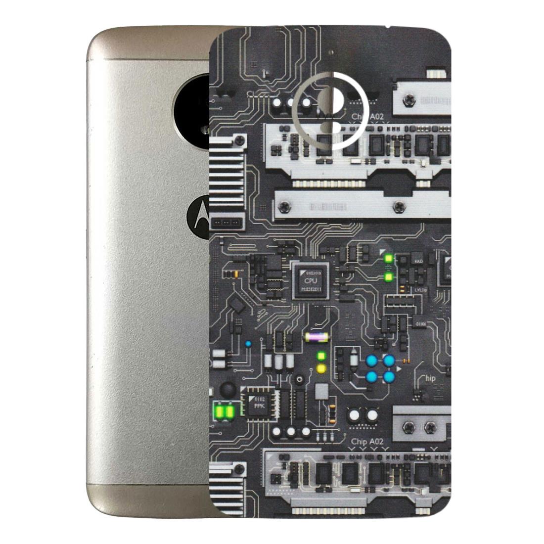 Motorola Phone Skins (All Models) - Motherboard Internals - Matte Finish (M-135) Motorola Moto E4 Plus