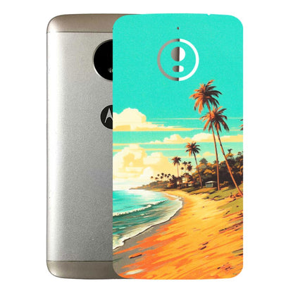 Motorola Phone Skins (All Models) - Miami Beach - Matte Finish (M-136) Motorola Moto E4 Plus