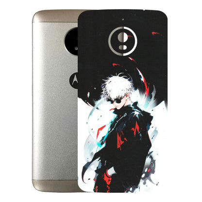 Motorola Phone Skins (All Models) - Gojo Powerful Charater Kaisen Anime - Matte Finish (M-144) Motorola Moto E4 Plus