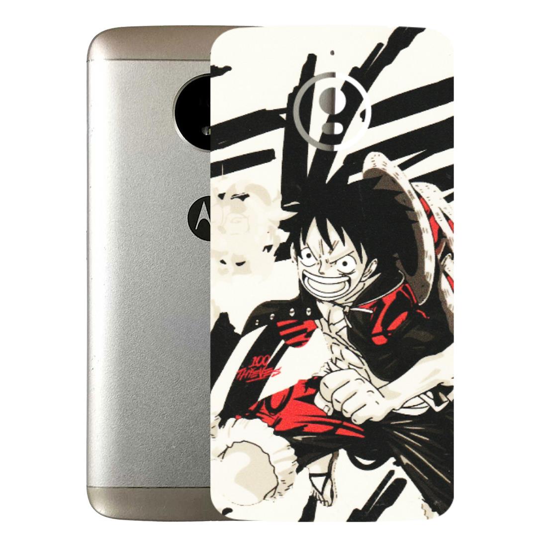 Motorola Phone Skins (All Models) - Monkey D.Luffy Manga Anime - Matte Finish (M-145) Motorola Moto E4 Plus