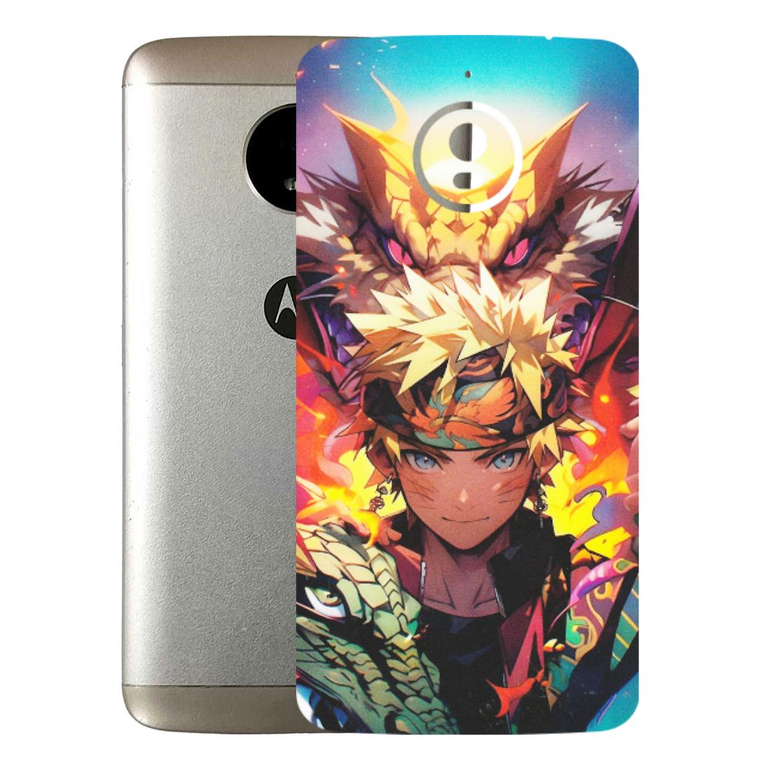 Motorola Phone Skins (All Models) - Angry Naruto Anime - Matte Finish (M-148) Motorola Moto E4 Plus
