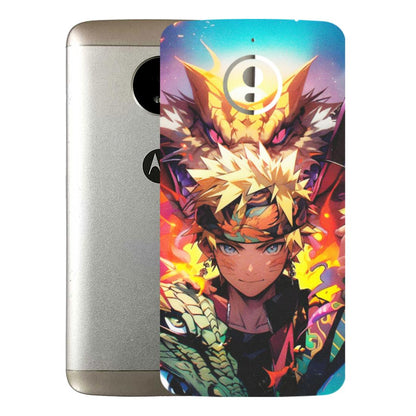 Motorola Phone Skins (All Models) - Angry Naruto Anime - Matte Finish (M-148) Motorola Moto E4 Plus