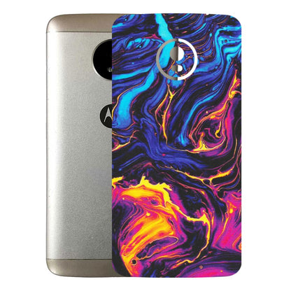 Motorola Phone Skins (All Models) - Abstract Paint Classy - Matte Finish (M-15) Motorola Moto E4 Plus
