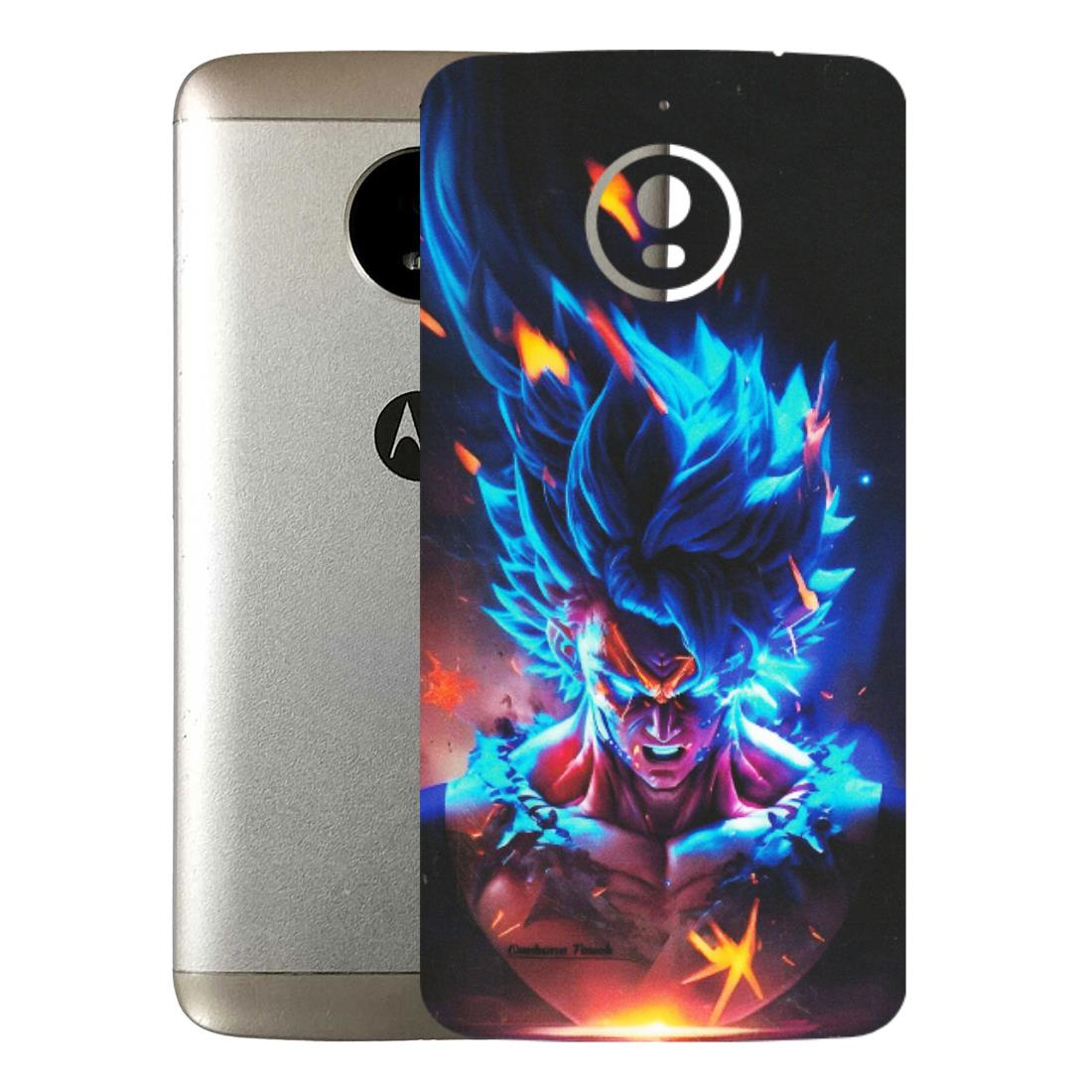 Motorola Phone Skins (All Models) - Angry Goku Dragon Ball Anime - Matte Finish (M-150) Motorola Moto E4 Plus