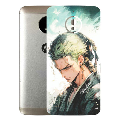 Motorola Phone Skins (All Models) - Pirate Hunter One Piece Anime - Matte Finish (M-157) Motorola Moto E4 Plus