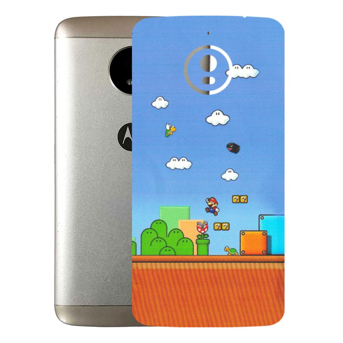 Motorola Phone Skins (All Models) - Mario Game Scene - Matte Finish (M-24) Motorola Moto E4 Plus