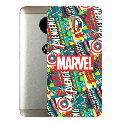 Motorola Phone Skins (All Models) - Marvel Comic Lover - Matte Finish (M-30) Motorola Moto E4 Plus