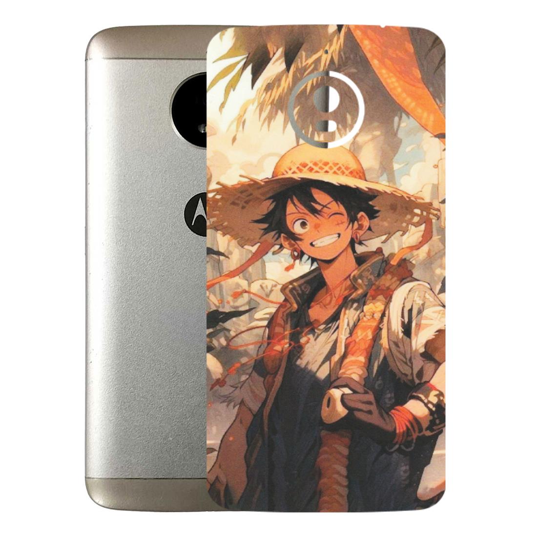 Motorola Phone Skins (All Models) - Anime Character Smile - Matte Finish (M-33) Motorola Moto E4 Plus