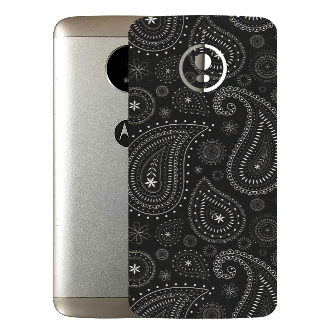 Motorola Phone Skins (All Models) - Black Sober Kerry - Matte Finish (M-37) Motorola Moto E4 Plus