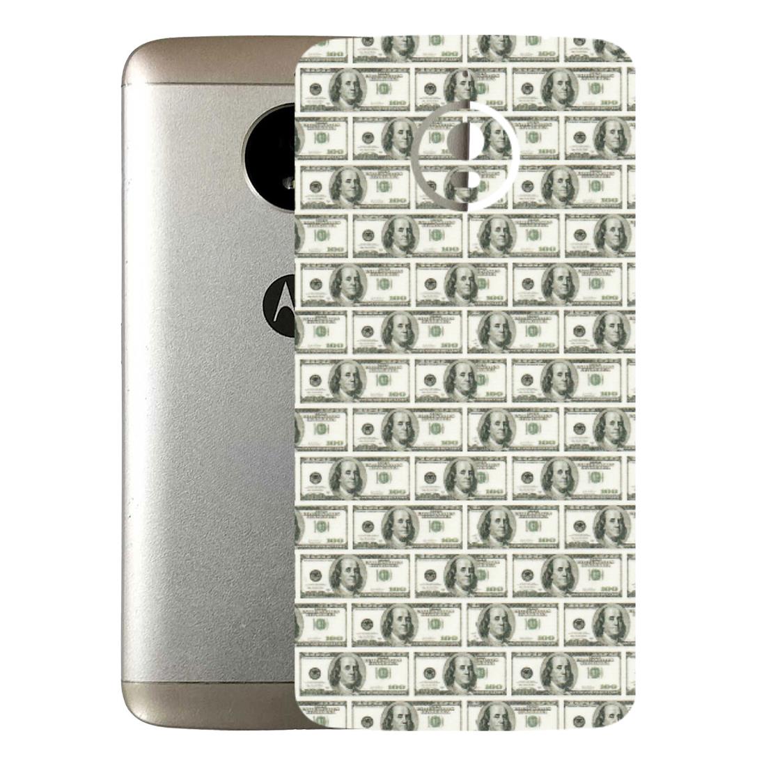 Motorola Phone Skins (All Models) - I Love Dollars - Matte Finish (M-40) Motorola Moto E4 Plus