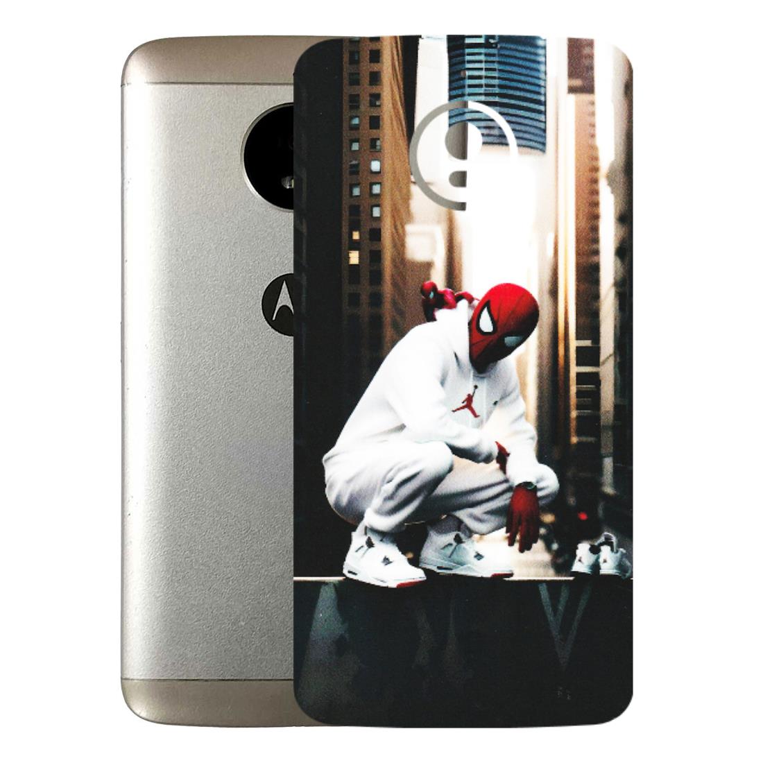 Motorola Phone Skins (All Models) - Sportsman Spider Man - Matte Finish (M-94) Motorola Moto E4 Plus