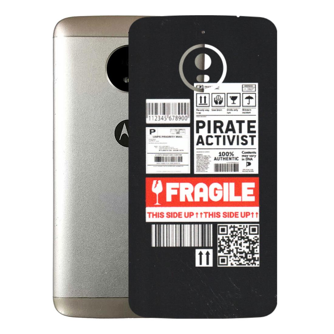 Motorola Phone Skins (All Models) - Handle With Care - Matte Finish (M-99) Motorola Moto E4 Plus